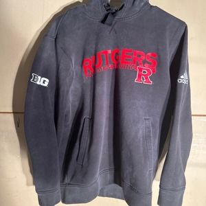 Adidas Rutger's Men's Swimming and Diving Hoodie.  Size Medium